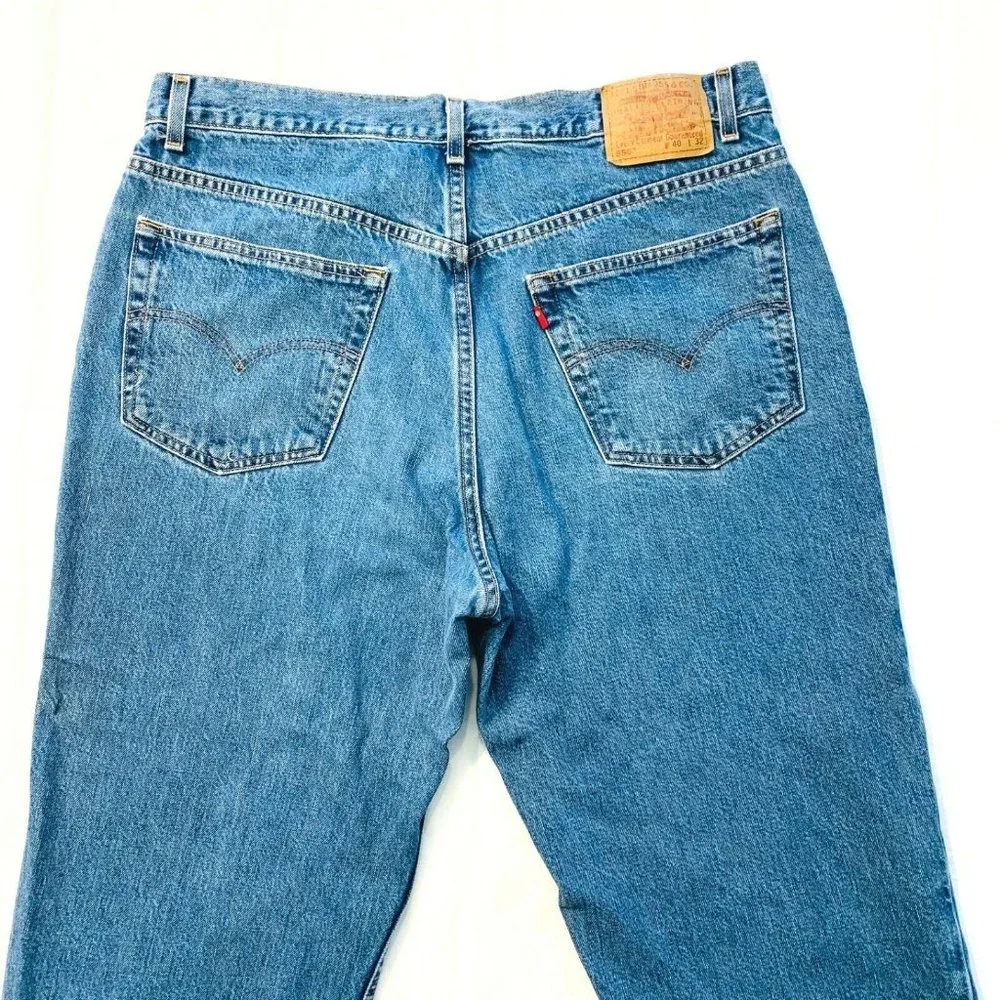 Vtg Levis 550 Tapered Relaxed Fit High Waist Jeans‎